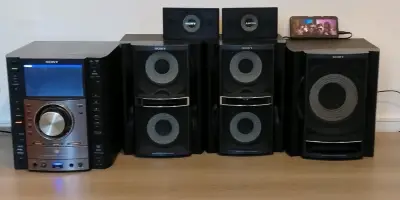Sistema de sonido Sony MHC-GZR999D - miniatura 5