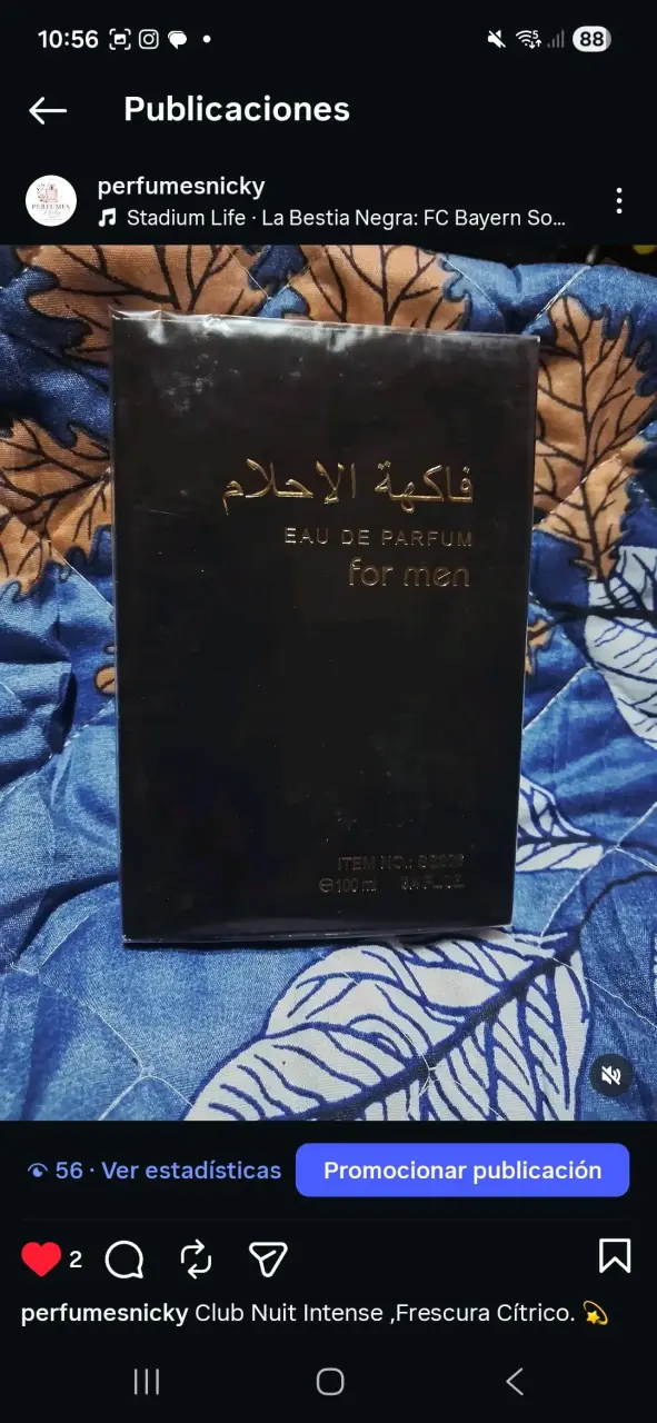 Perfume para hombre 100ml - 1