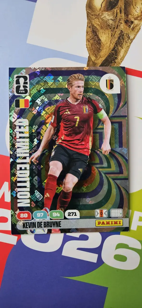 Tarjeta Panini edición limitada