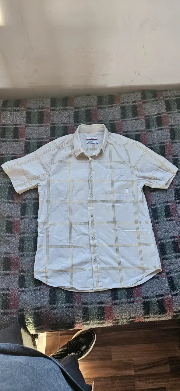 Camisa a cuadros beige Nixon - 3