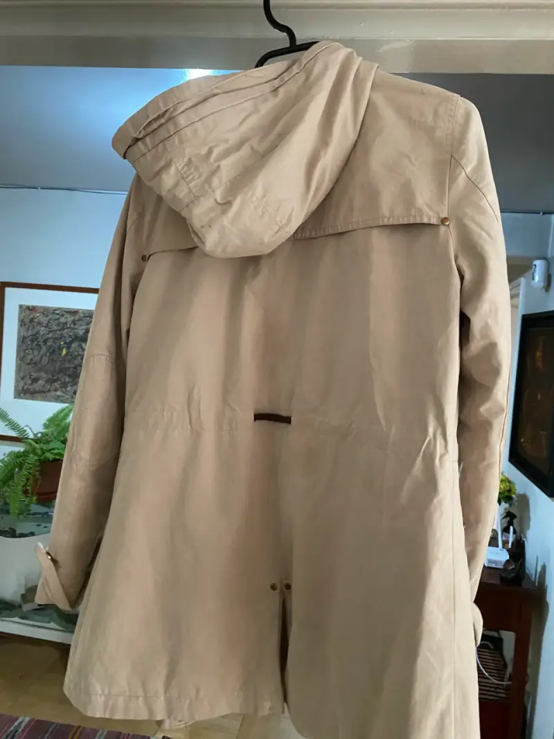 Parka beige con capucha ZARA - 2