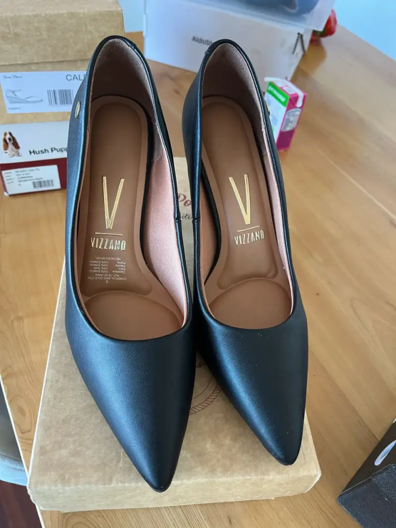 Zapatos negros de tacón Vizzano - 1