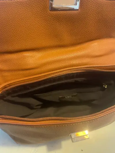 Cartera marrón diseño leopardo - miniatura 6