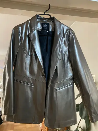 Blazer metálico gris - miniatura 1
