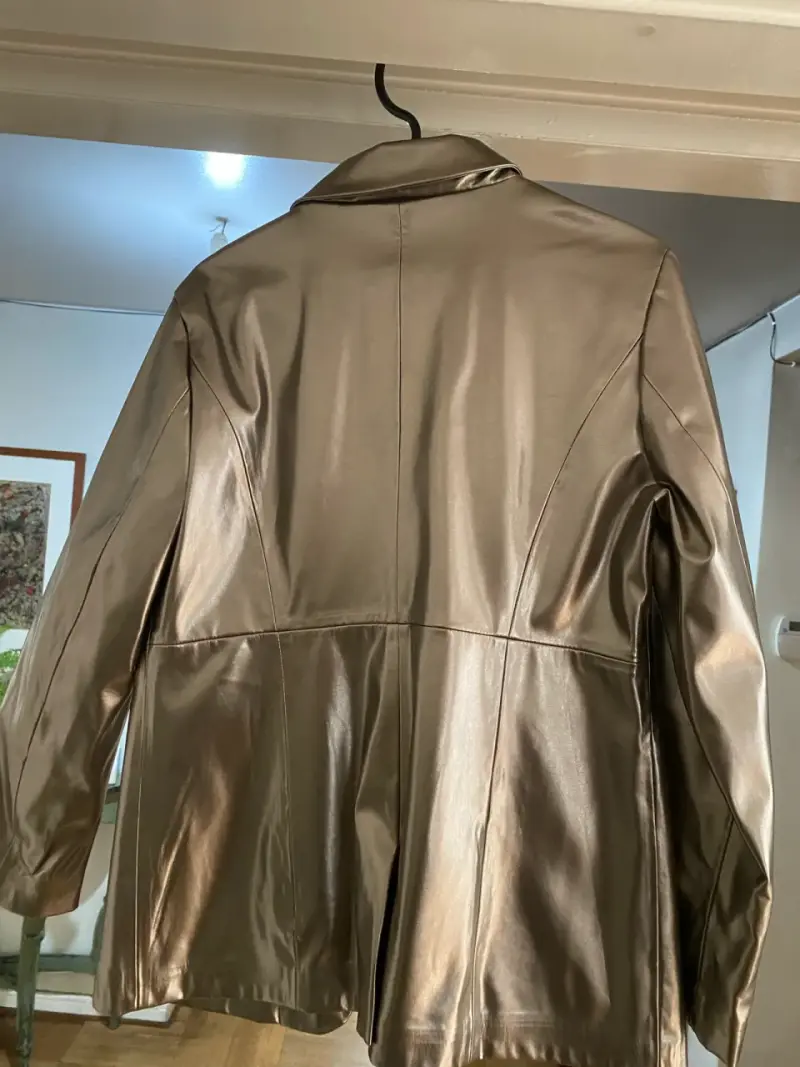 Blazer metálico gris - 2