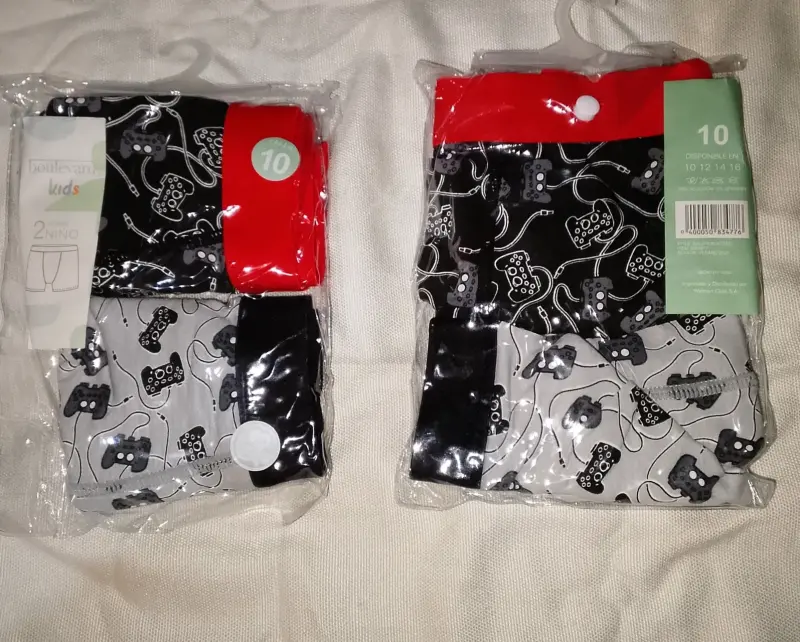 Pack de boxers niños - 2