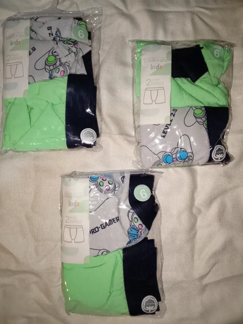 Pack de boxers niños - 3