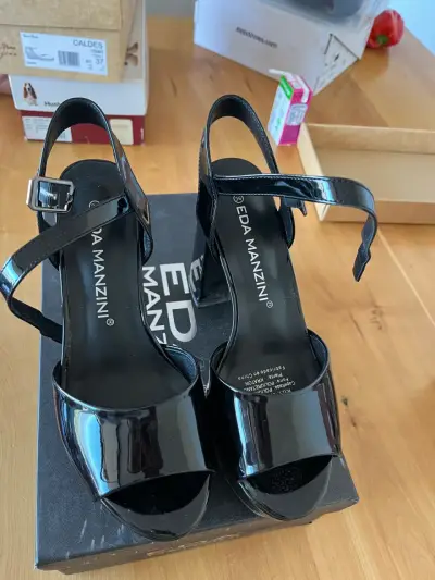 Tacones negros Eda Manzini - miniatura 1