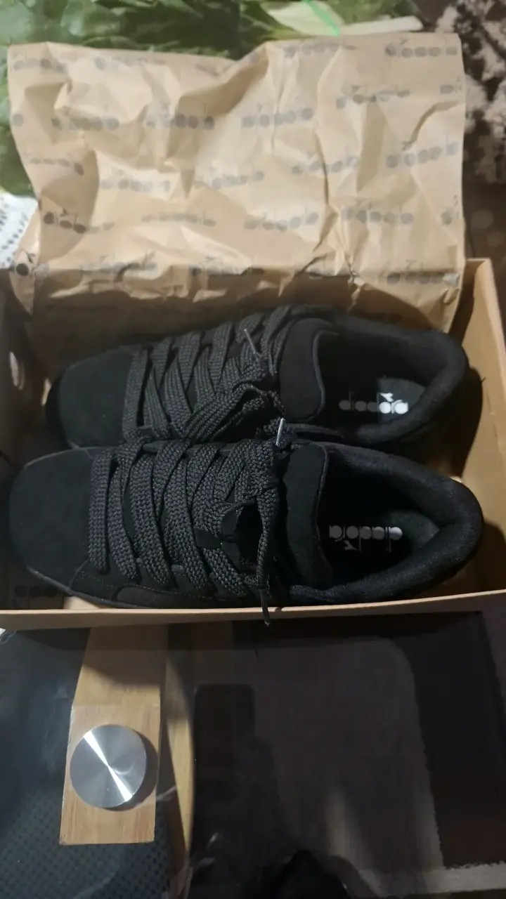 Zapatillas negras Diadora Court XL - 2