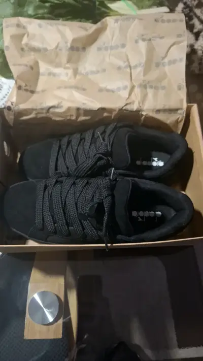 Zapatillas negras Diadora Court XL - miniatura 2