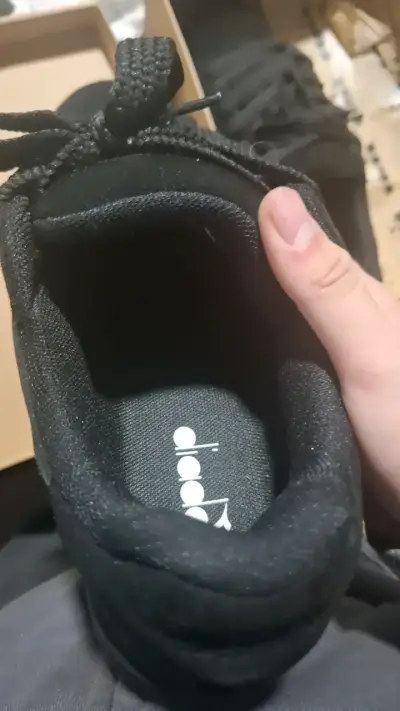 Zapatillas negras Diadora Court XL - miniatura 4