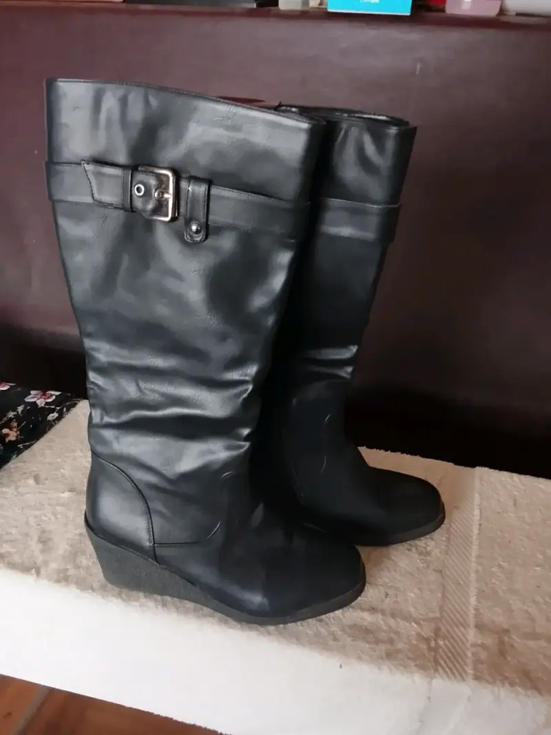 Botas negras de cuero - 3