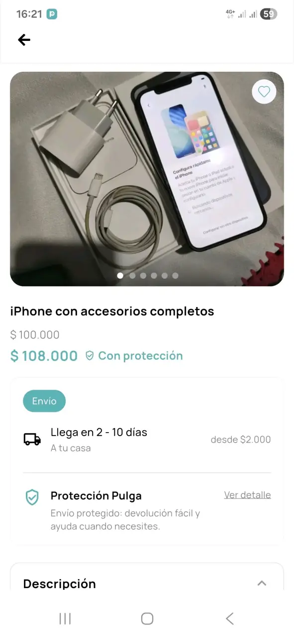 iPhone con pantalla dañada - 3