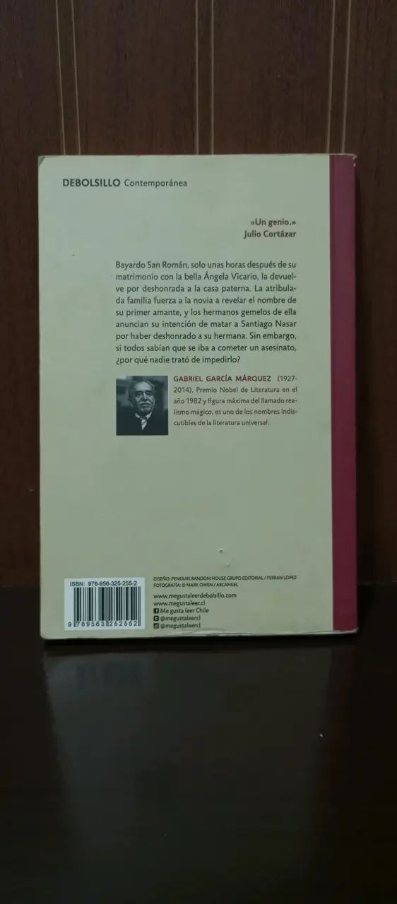 Libro Crónica de una muerte anunciada - 2