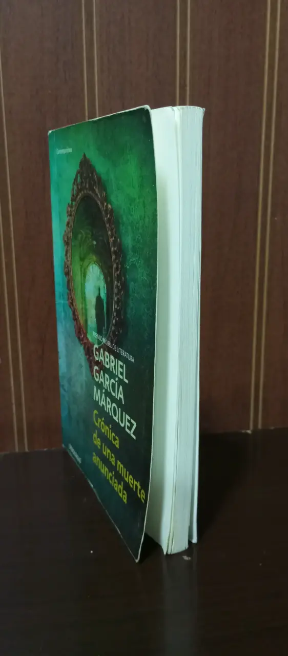 Libro Crónica de una muerte anunciada - 3