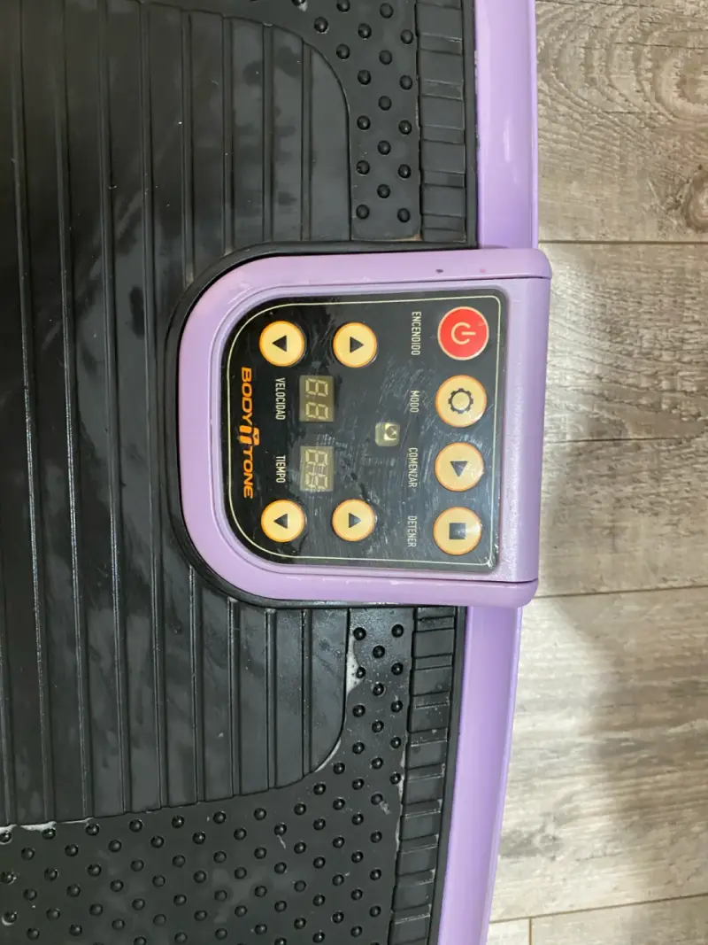 Plataforma vibratoria fitness morada - 2