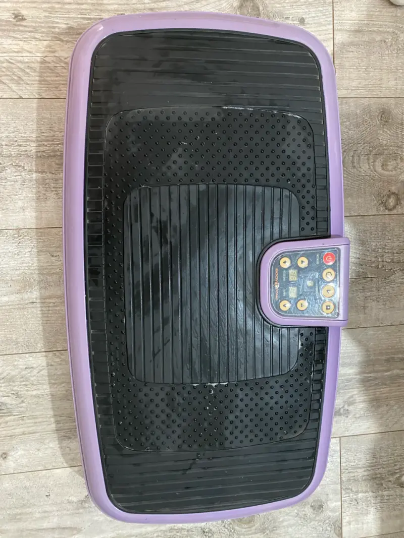 Plataforma vibratoria fitness morada - 3