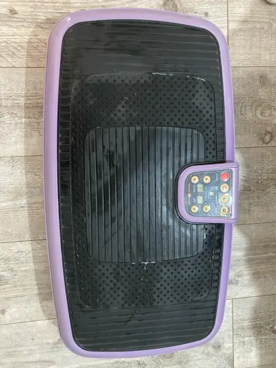 Plataforma vibratoria fitness morada - miniatura 3