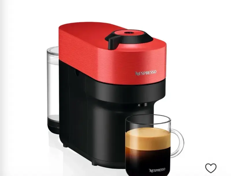 Cafetera Nespresso Vertuo Pop roja - 2