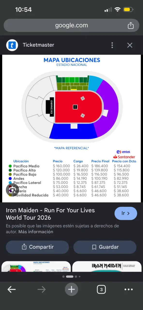 Entradas Iron Maiden 2026