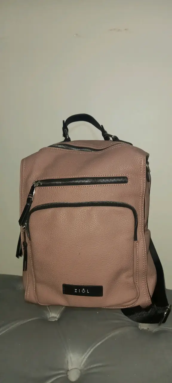 Mochila color rosa palo ZIOL - 1