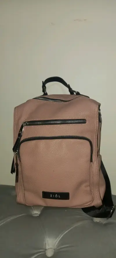 Mochila color rosa palo ZIOL - miniatura 1