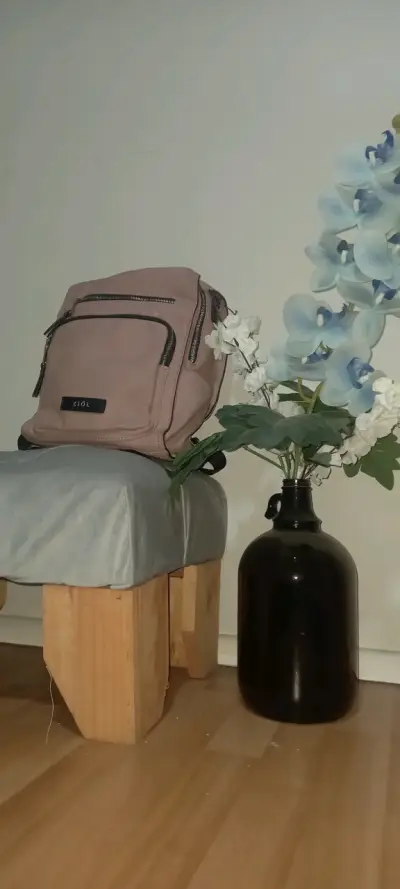 Mochila color rosa palo ZIOL - miniatura 3