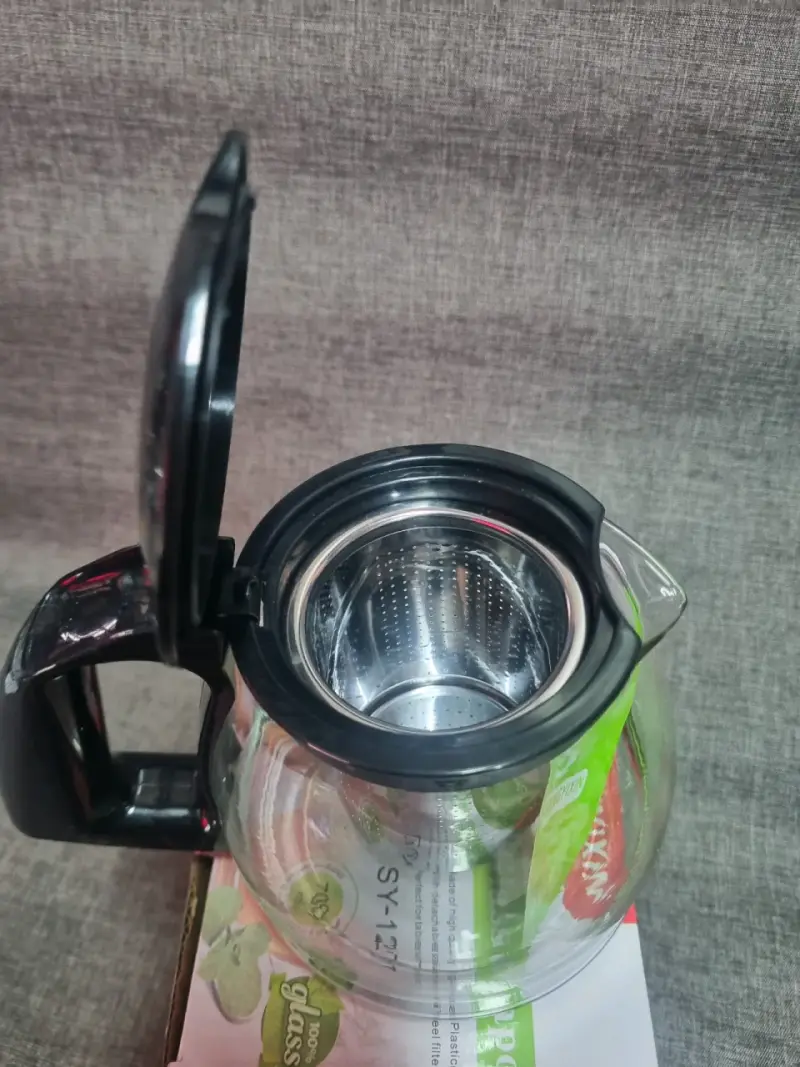 Tetera de vidrio con infusor - 3