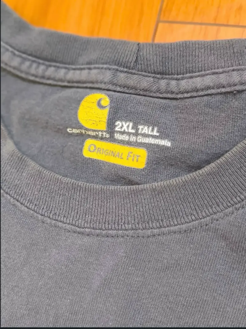 Polera carhartt gris 2XL - 2