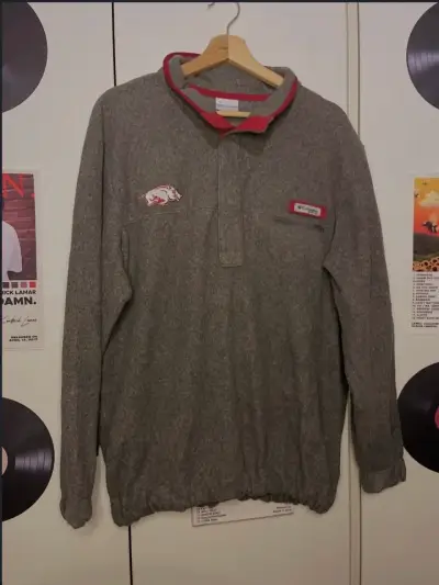 Polar gris columbia con detalles rojos - miniatura 1