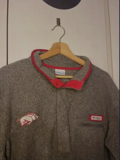 Polar gris columbia con detalles rojos - miniatura 2