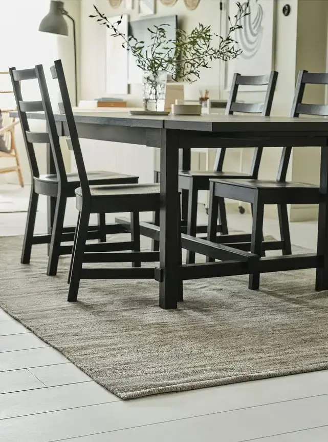 Alfombra beige tejida (IKEA TIDTABELL) 2x3 mts - 1