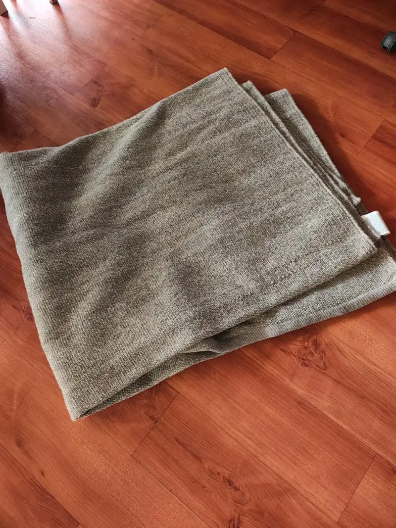 Alfombra beige tejida (IKEA TIDTABELL) 2x3 mts - 2