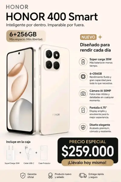 Smartphone Honor 400 Smart - miniatura 1