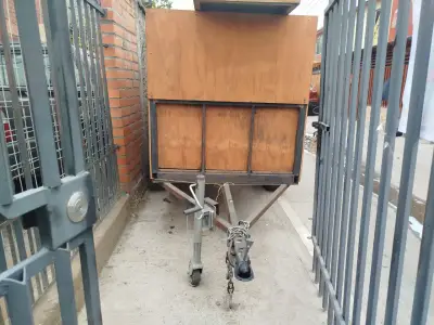 Carro de carga madera usado - miniatura 1