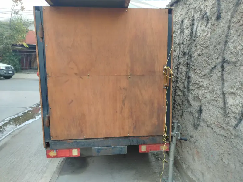 Carro de carga madera usado - 2
