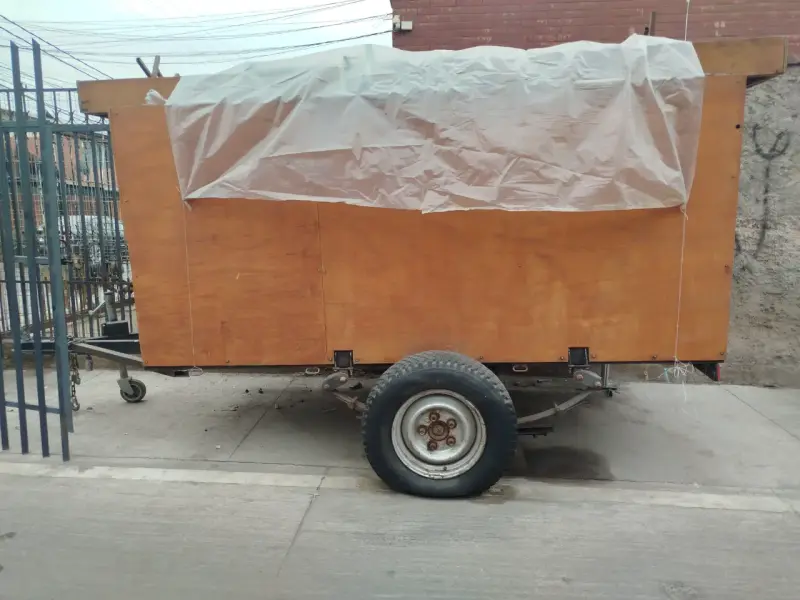 Carro de carga madera usado - 3