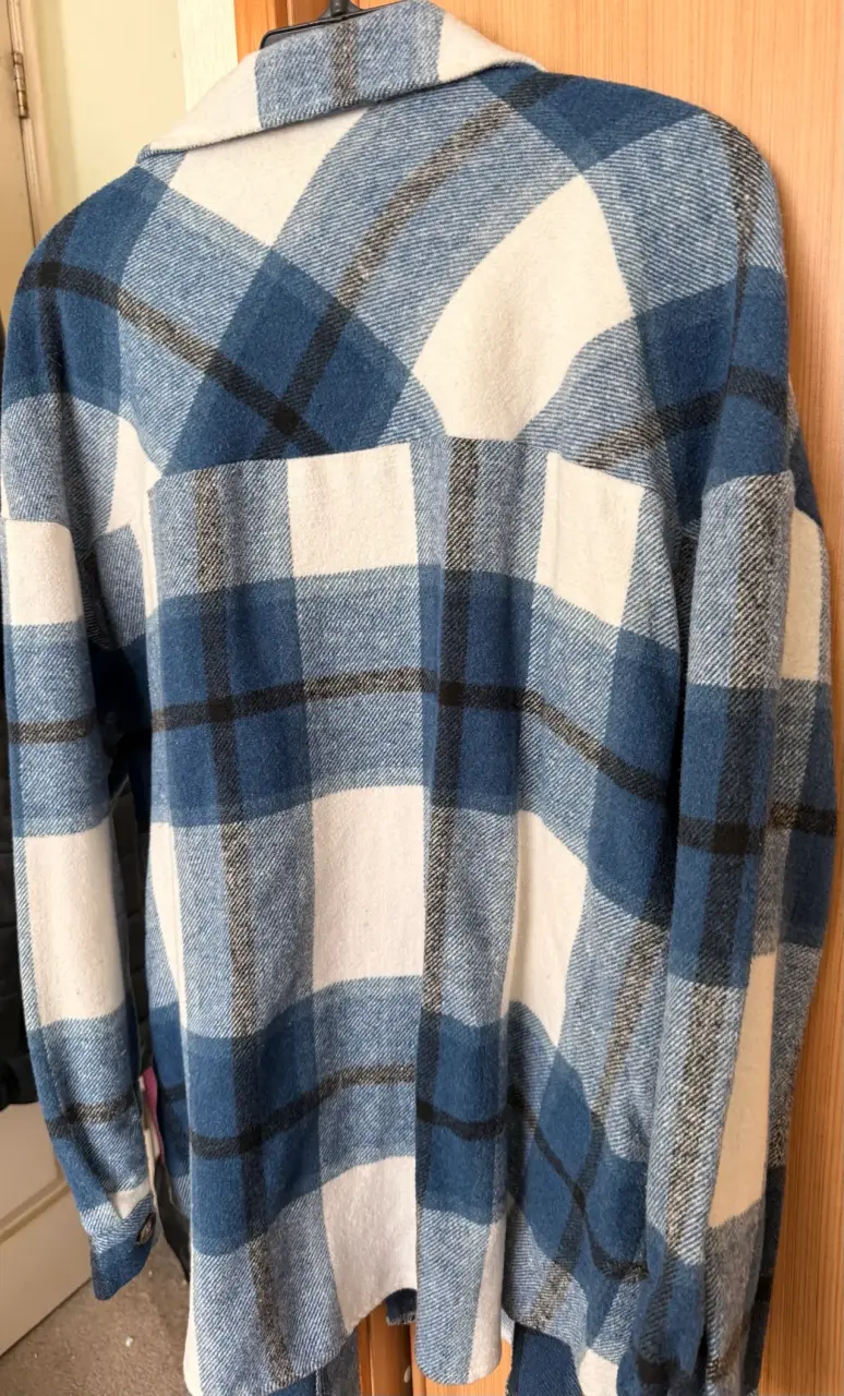 Chaqueta de franela a cuadros - 2