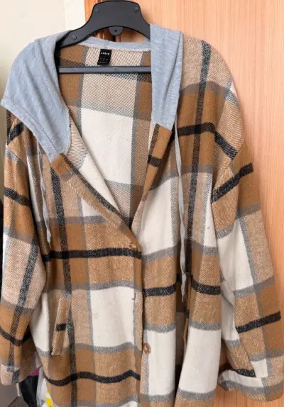 Chaqueta a cuadros - miniatura 1