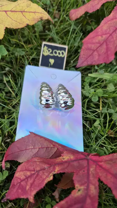 Aros metálicos brillantes - miniatura 1