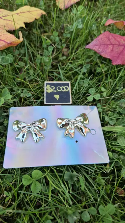 Aros metálicos brillantes - miniatura 6