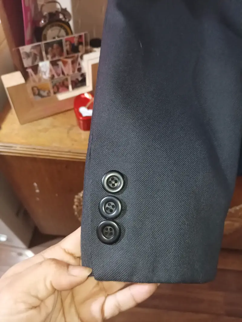 Blazer formal azul marino hombre - 4