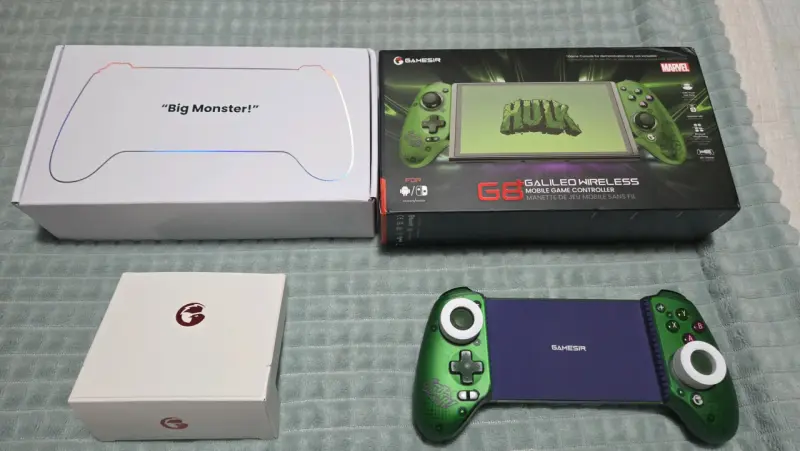 Control móvil GameSir G8+ (Hulk edition) - 6