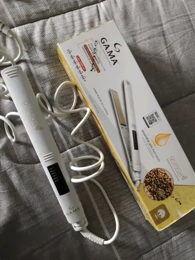 Plancha de pelo GAMA blanca - miniatura 1