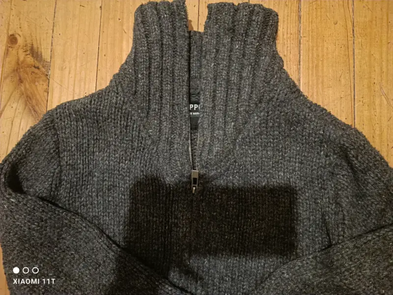 Sweater de lana gris Opposite - 2