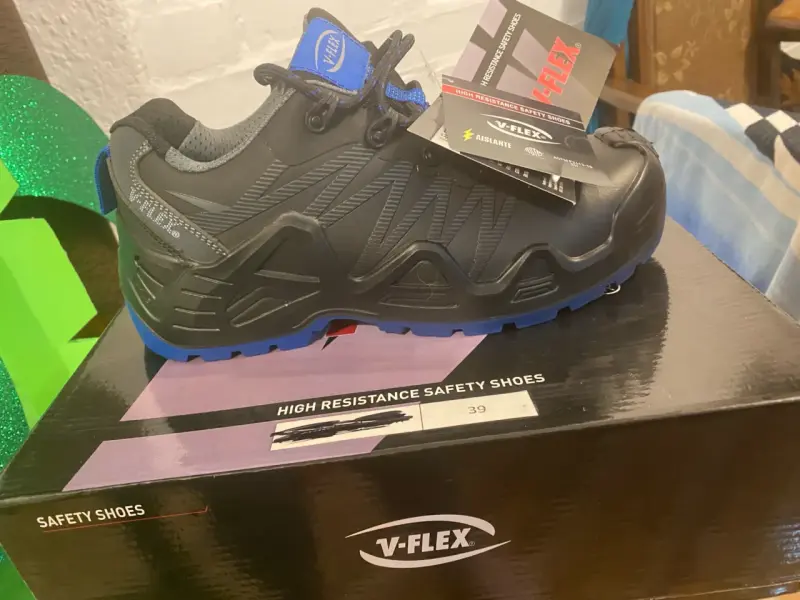 Zapatos de seguridad V-Flex negros - 2