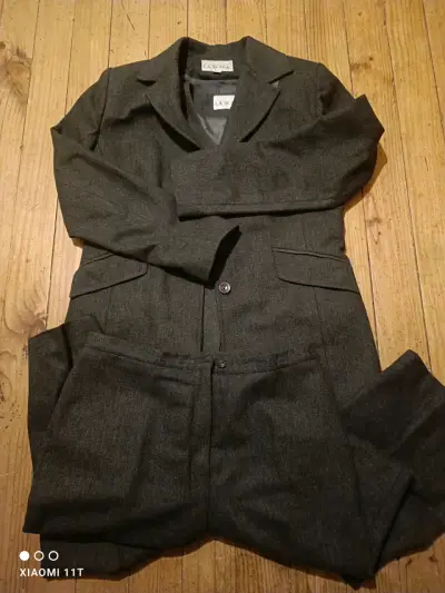 Traje gris oscuro La Scala - miniatura 1