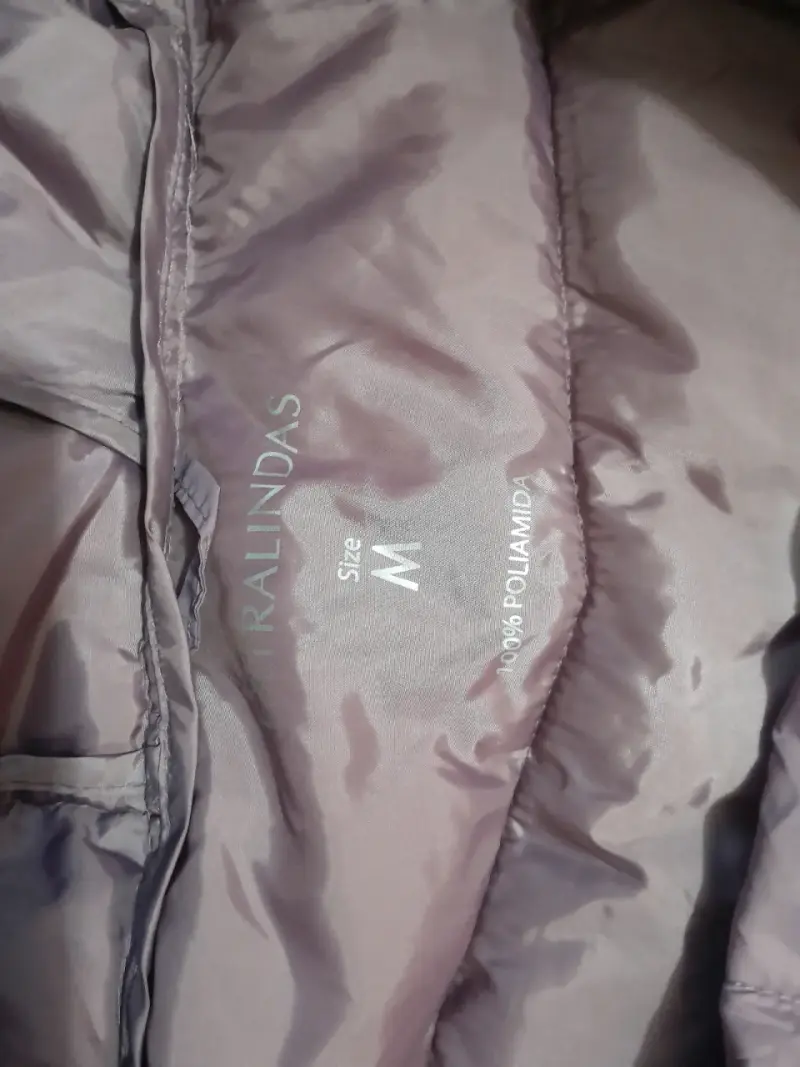 Chaqueta acolchada morada - 6