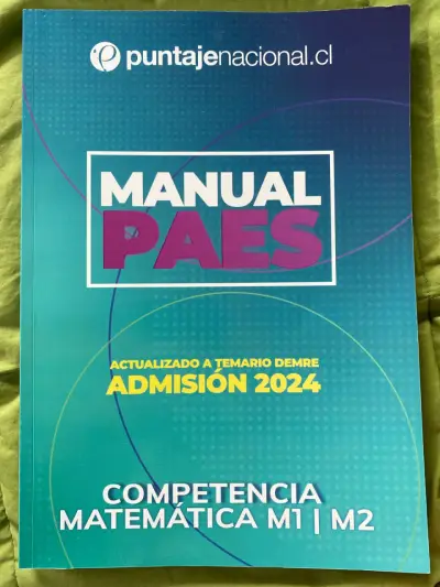 Libro manual PAES de puntaje nacional - miniatura 1