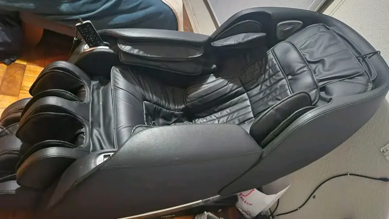 Sillón de masaje negro - 3